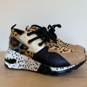 Steve Madden Cliff Sneakers in Animal